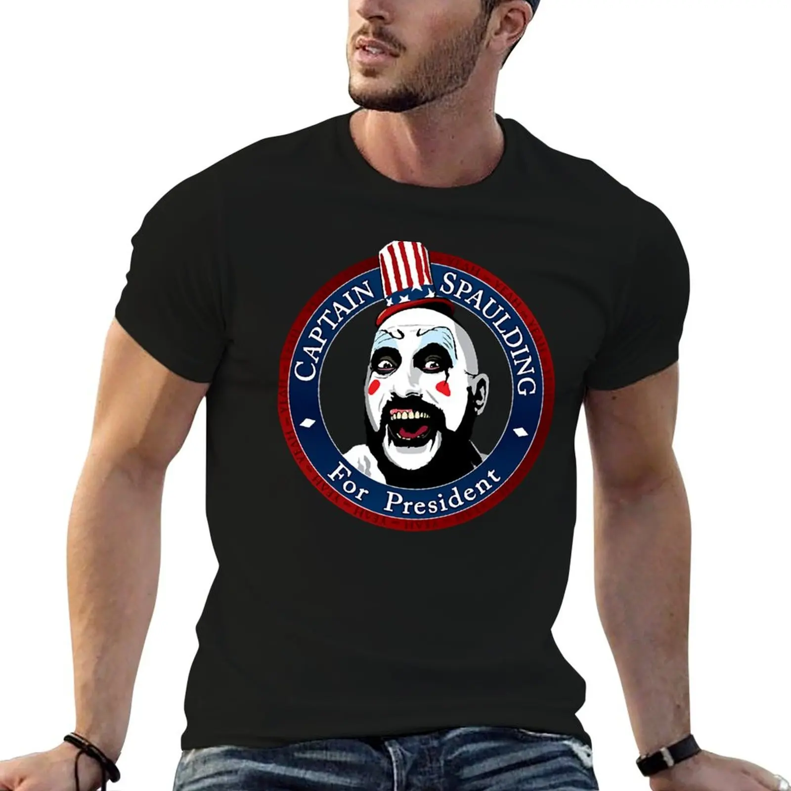 

Spaulding T-ShirtLimitied Edition - Captain spaulding for president T-Shirt essential t shirt man t shirt luxury T-Shirt