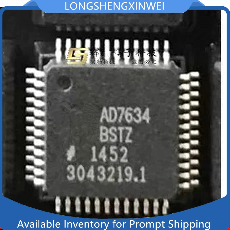 

1PCS New AD7634BSTZ AD7634BST Packaged LQFP-48 Original Analog-to-digital Converter Stock