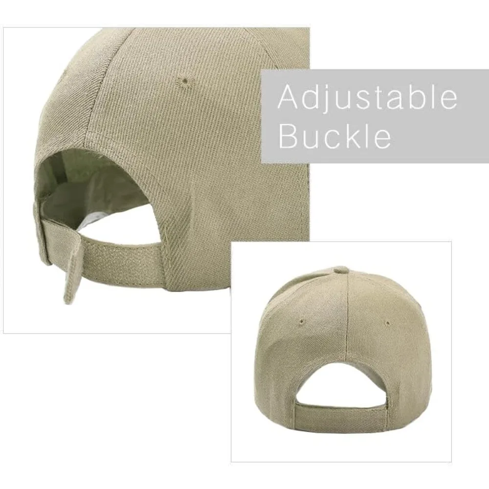 قبعات بيسبول عادية قابلة للتعديل للرجال والنساء، حزام مريح، مثالية للأنشطة الخارجية والارتداء الكاجوال #5