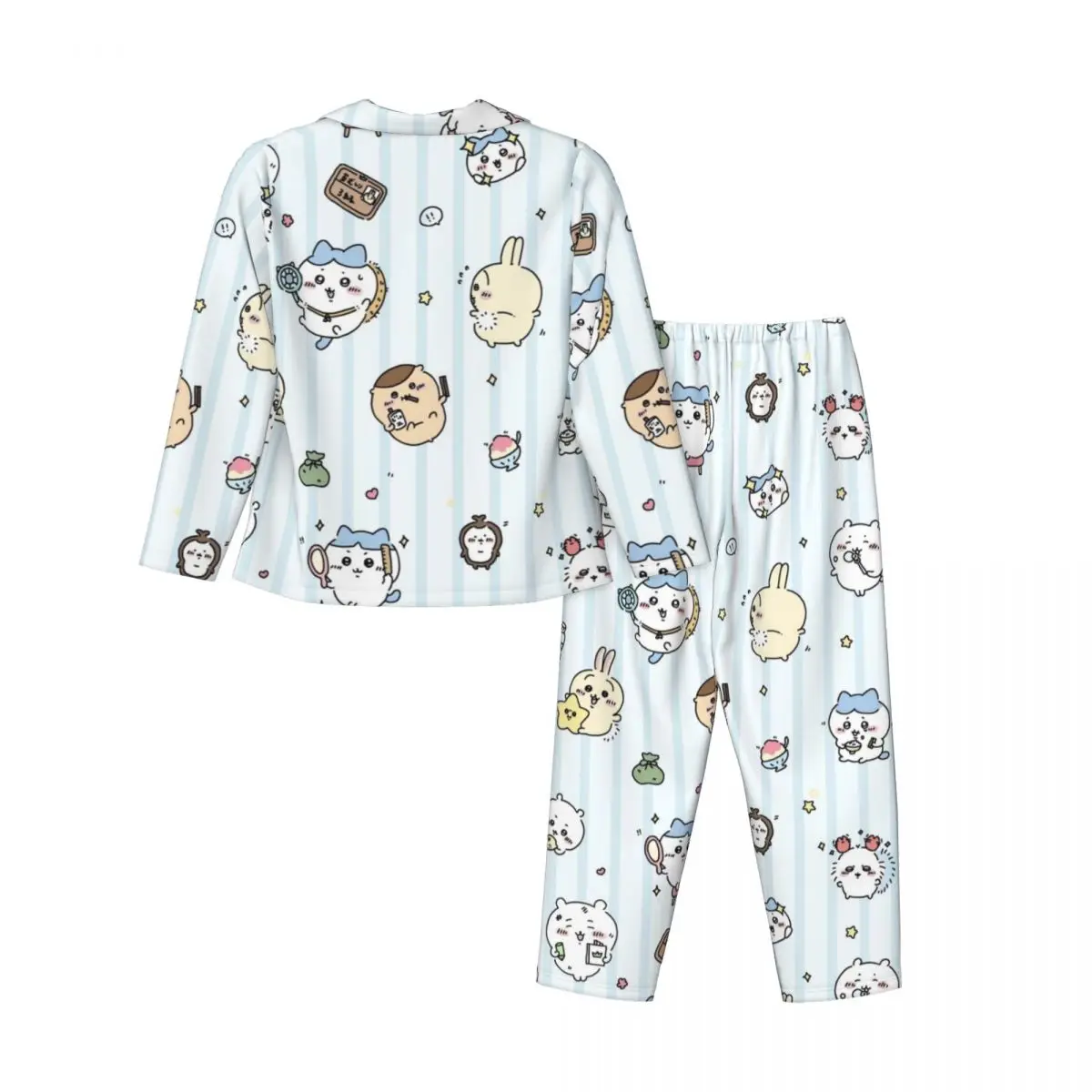 CHiiKAWA Women Pajamas 2 Pieces Set Loungewear pyjama pour femme