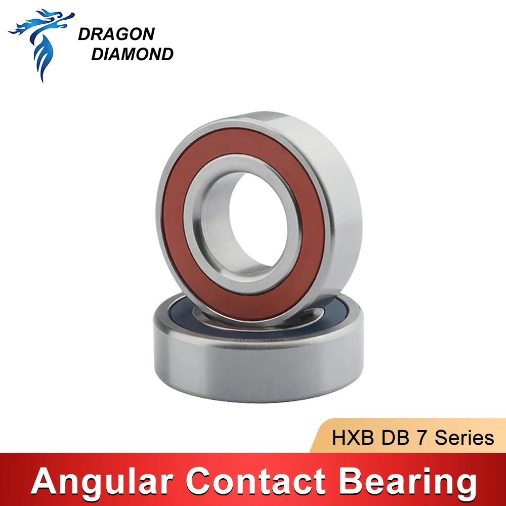 2PCS CNC Milling Machine Spindle Motor Bearing DT/DB 7 Series 7002 7003 7004 7005 7007 P4 P5 Sealed Angular Contact Bearing