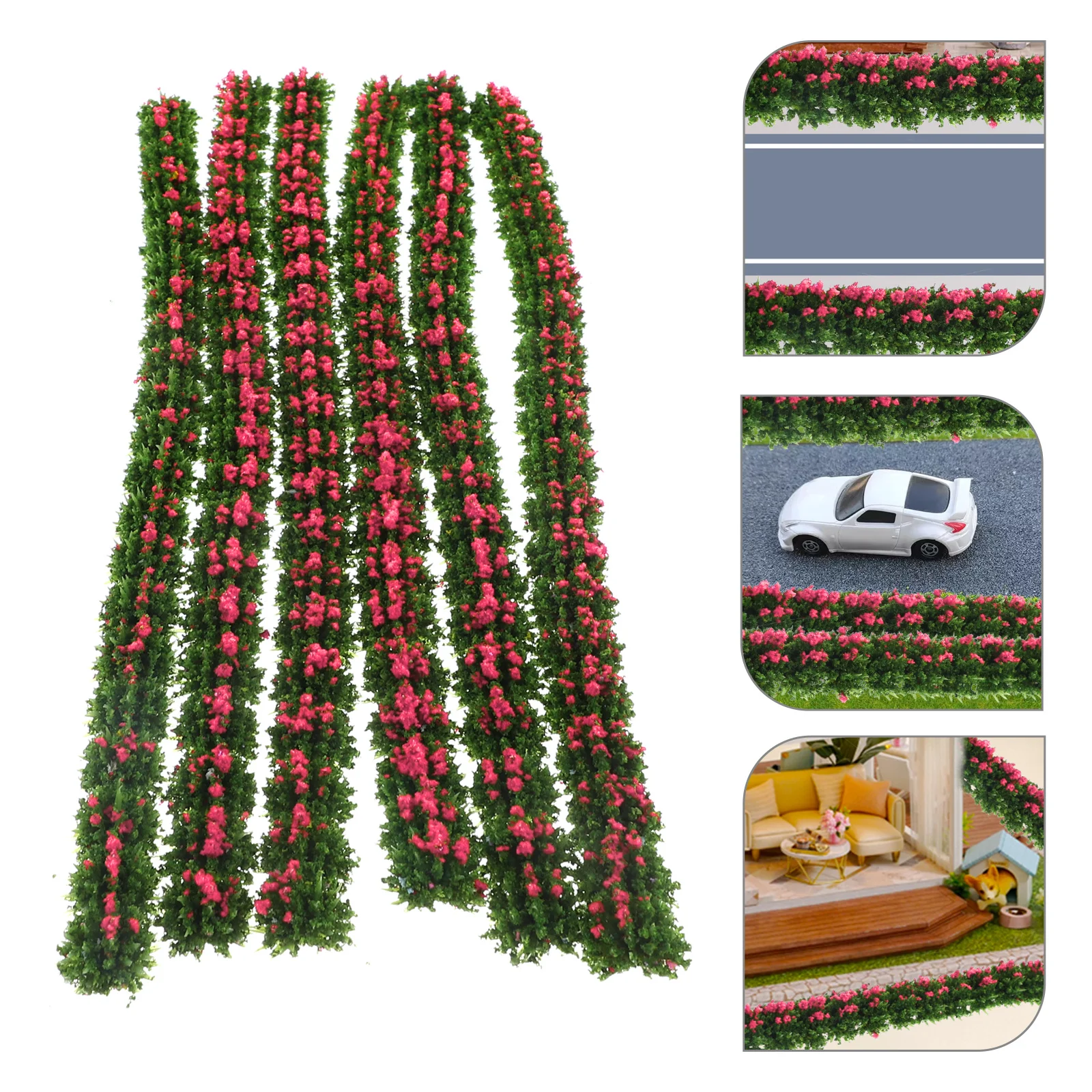 6Pcs Simulation Shr… - image