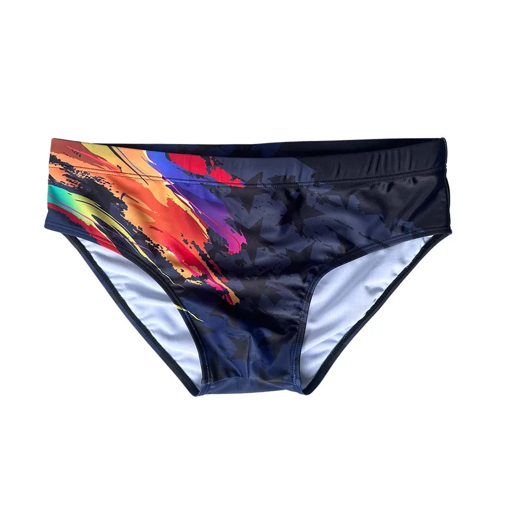 

Профессиональные плавки, молодежные тренировочные мужские плавки, модные европейские и американские трусы с принтом 10062