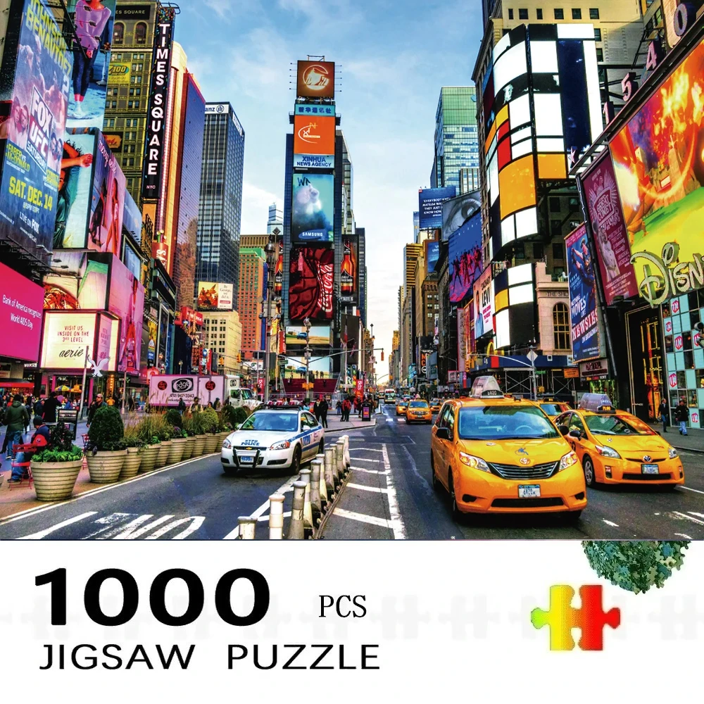 

Adult Jigsaw Puzzle 1000 Pieces Puzzle Toys Landscape Animation Paper Puzzle Decorative Painting Exercise Brain Thinking