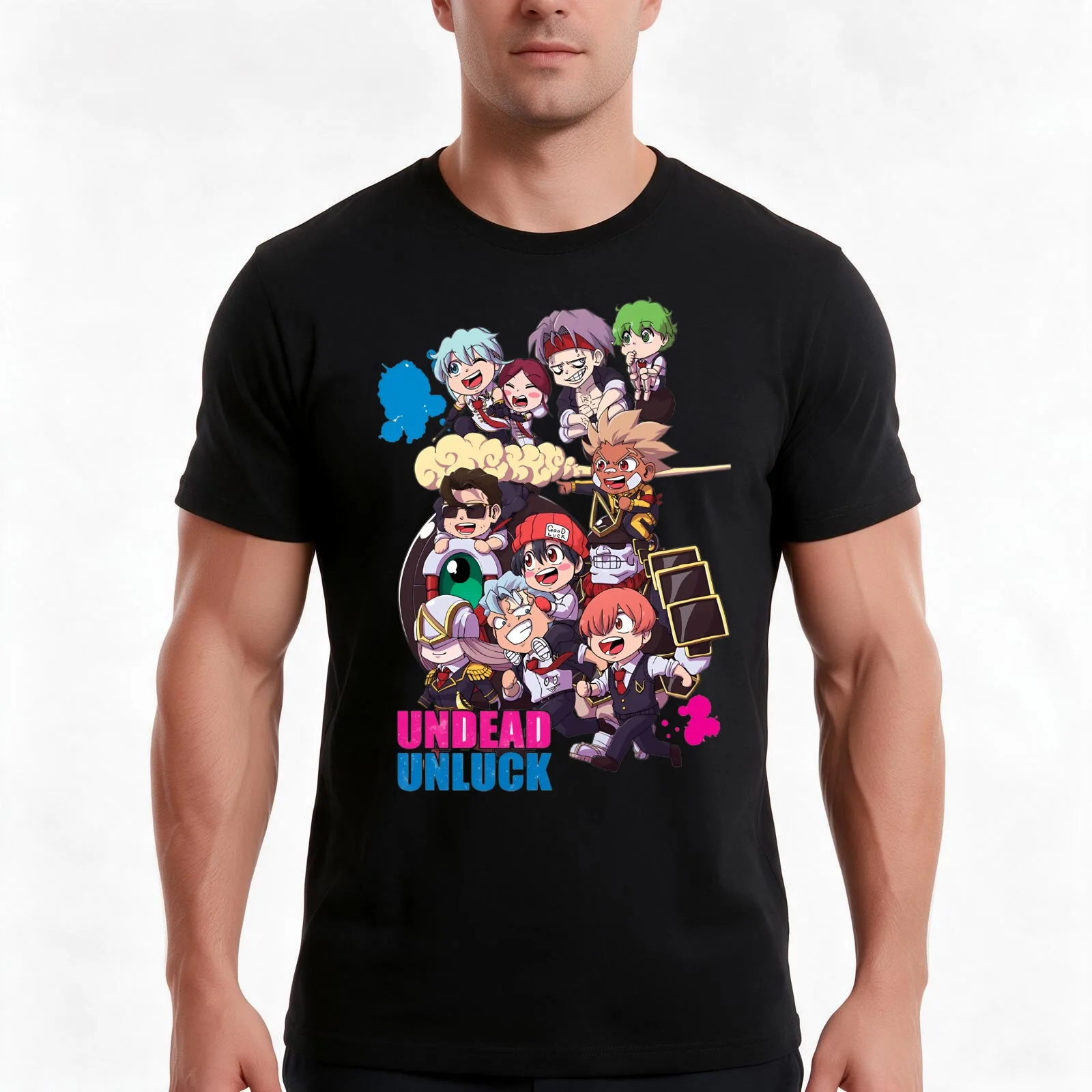 Undead Unluck Every Union Member T-Shirt Summer Casual Cotton Tee Oversized Streetwear Tops Vintage Graphic Print