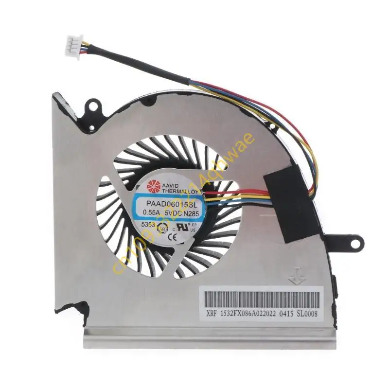 

Радиатор графического процессора DC5V 0,55A 4pin 4wire ноутбука для ноутбука для MSI GE75 GP75 GE63 GP63 GL63 GV63 GE73 ноутбука