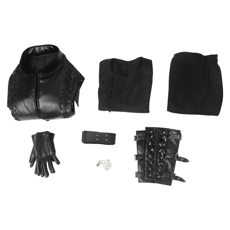 Disfraz de Geralt para adultos y hombres, traje de película de Witcher, fiesta de Carnaval de Halloween, chaleco superior de lujo, disfraz de juego de rol