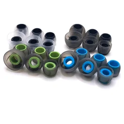3Pairs ANJIRUI 4.5m (L M S) Silicone Earbuds For In Earphones Earpad With Spirals Eartips Ergonomic Ear Cups Great Elasticity