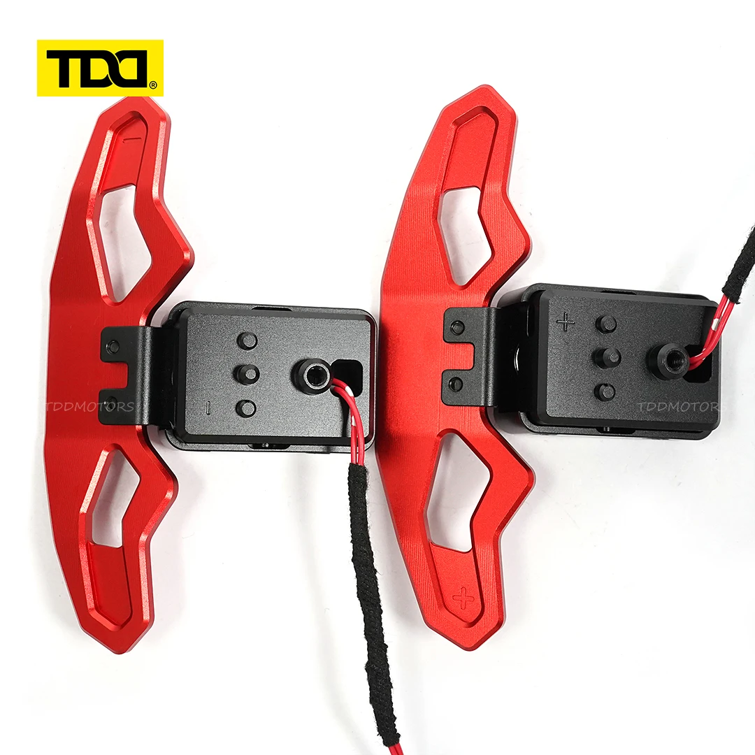 TDD Carbon Fiber Steering Wheel Magnetic Shift Paddle For F54 F55 F56 F57 F60 New Multi Color Shift Paddles