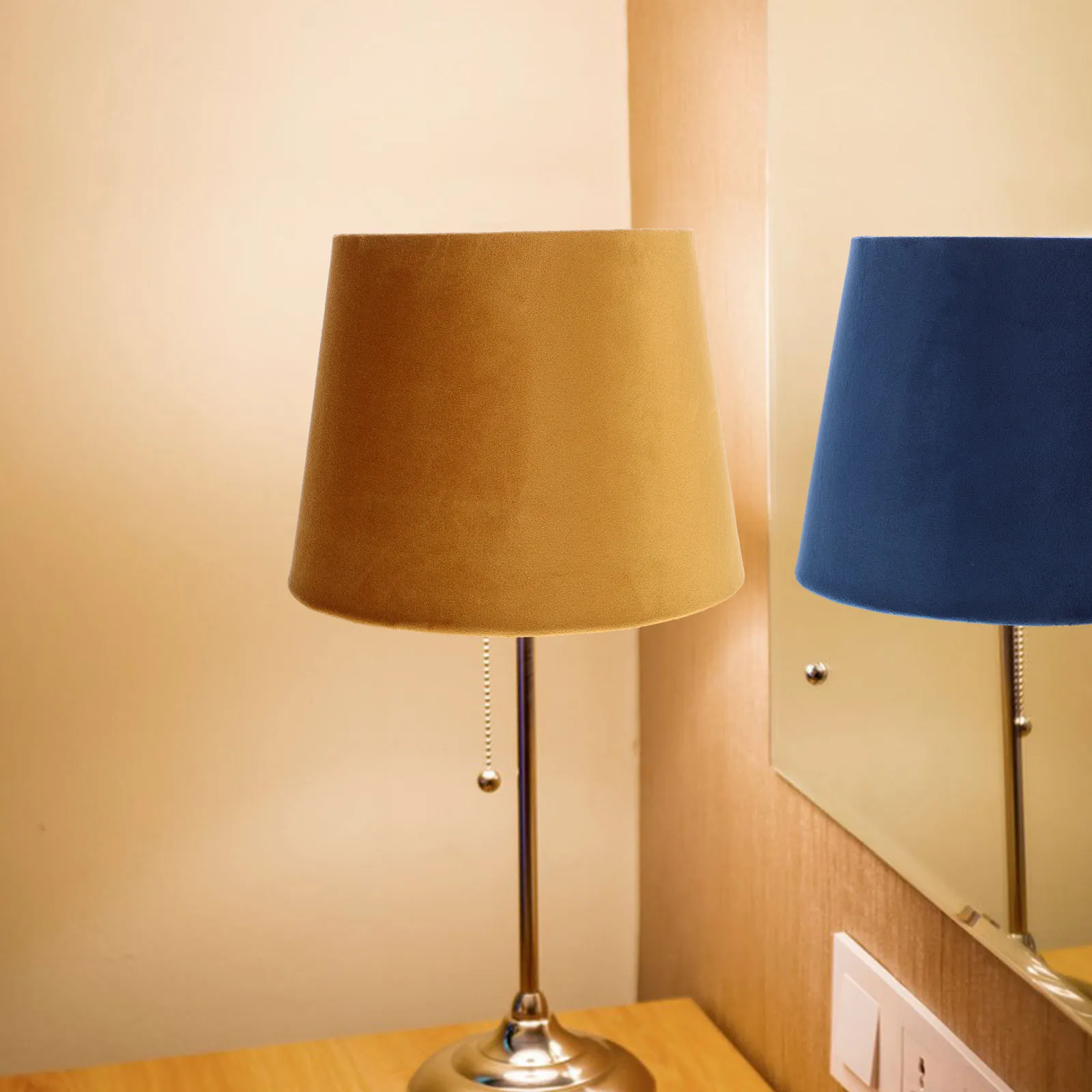 Replacement Cloth Lampshade for Table Desk Floor Lamp Iron Frame Soft Light Diffuser Bedroom Living Room Study Home Hotel