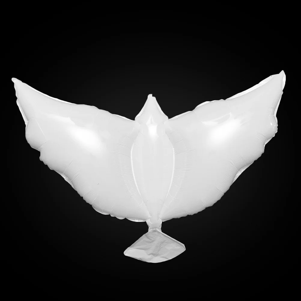 

5Pcs Peace Dove Foil Balloons Party Decorations Easy Inflate Deflate Indoor Outdoor Events Foil Balloons Peace Dove Ballons