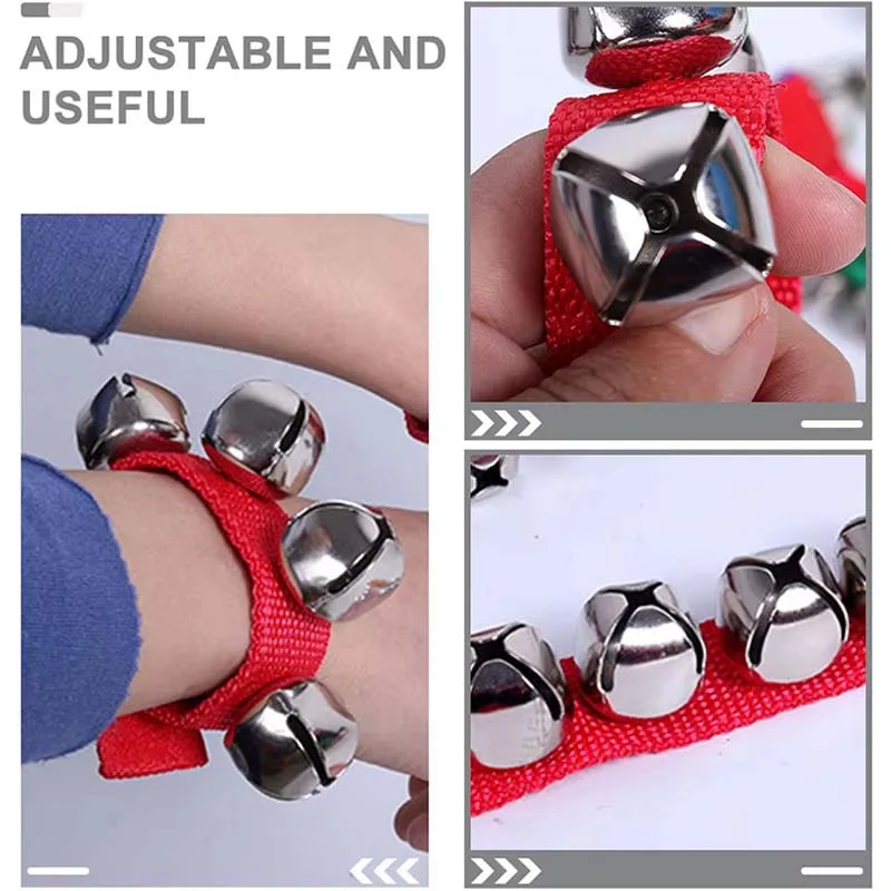 2 ピース/セットおもちゃの楽器カラフルなリストベル初心者に適した音楽啓蒙レジャーエンターテイメント小道具 TMZ