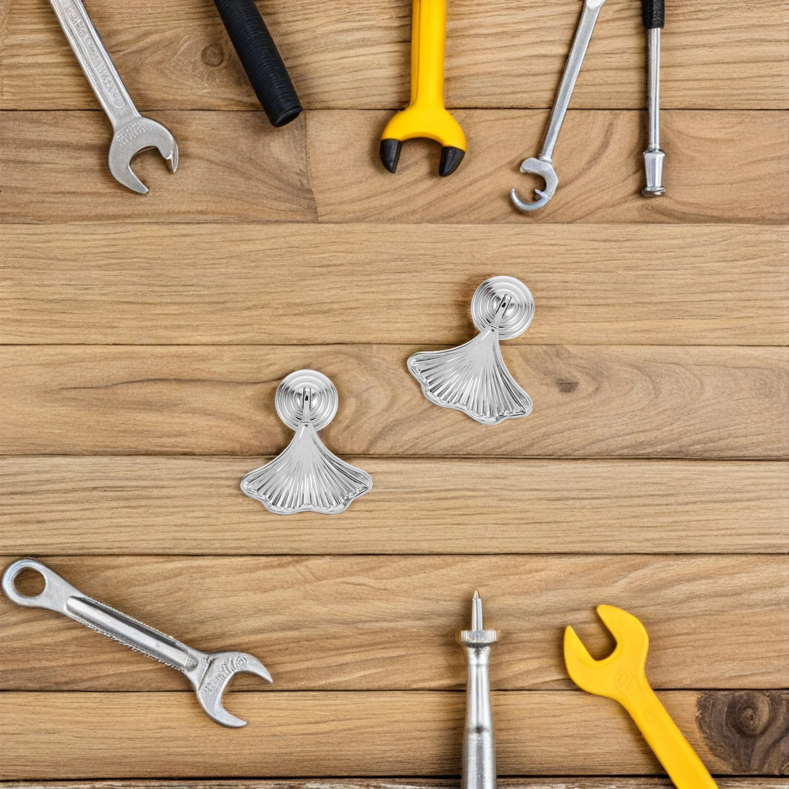 

2Pcs Unique Leaf Design Pendant Pulls Zinc Alloy Handles for Wardrobe Cabinet Drawer Home Decor Cabinet Knobs Pull Handles