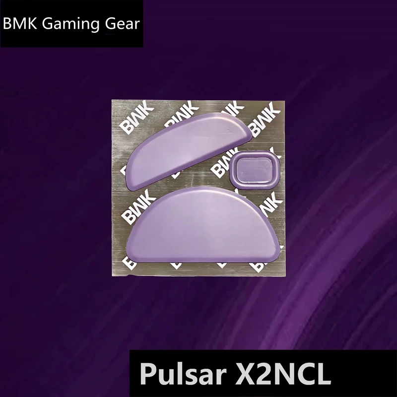 1 Set PTFE Anti-Collapse Arc-Edged Mouse Skate For Pulsar X2N CrazyLight X2NCL Similar To Obsidian Air Mouse Feet Glides