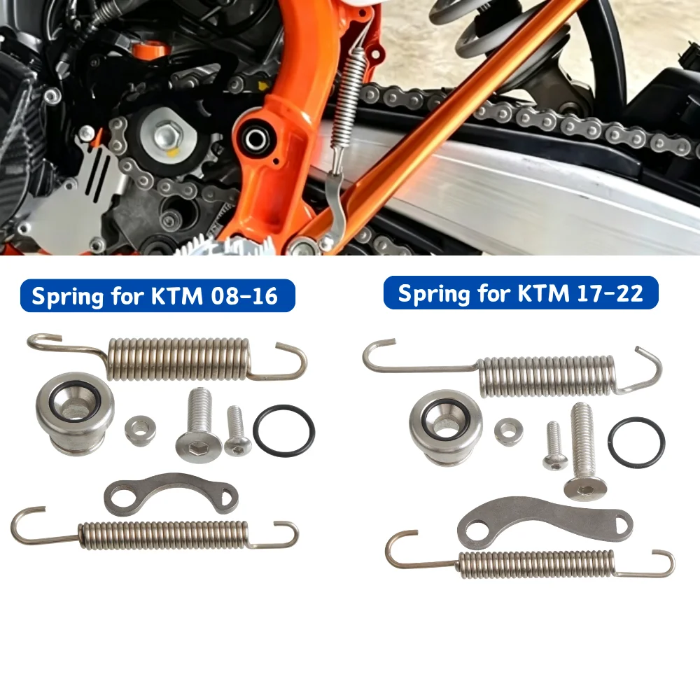 Side Stand Kickstand Spring Kit Motocross For Husqvarna TE TX FE FX 2008‑2023 For KTM EXC EXCF XC XCW XCF XCF‑W Six Days