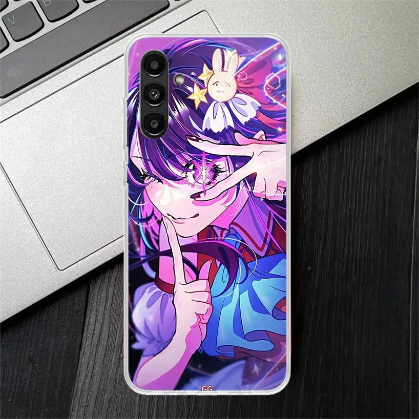 Japan Anime Oshi No Ko Phone Case For Samsung Galaxy A14 A15 A13 A12 A54 A55 A53 A52 A34 A35 A33 A32 A24 A25 A23 A22 A04S A03S A