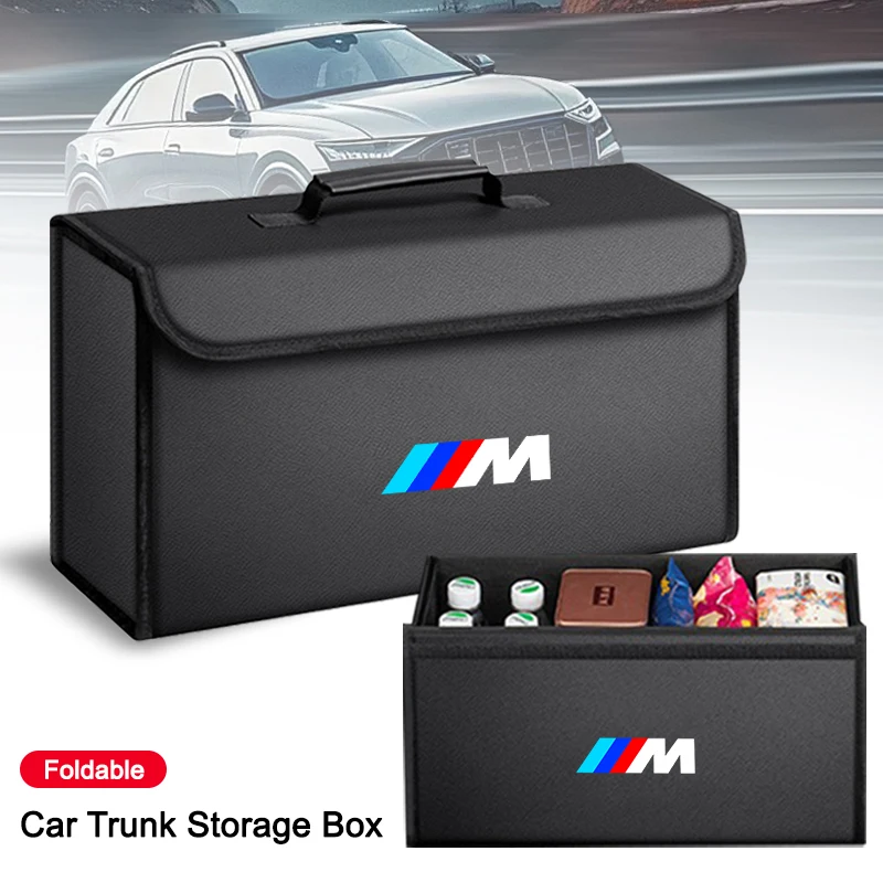 

Car Trunk Organizer Large Capacity Folding Storage Bag Box For BMW 1 3 5 7 Serie M X1 X3 X4 X5 F10 F15 F16 F20 F30 M3 M4 E34 E46