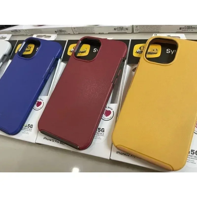 Symmetry Otter Series BOX Case For Apple iPhone 15 pro max / 14 pro max 13 Pro Max iPhone 11 pro case double color phone case