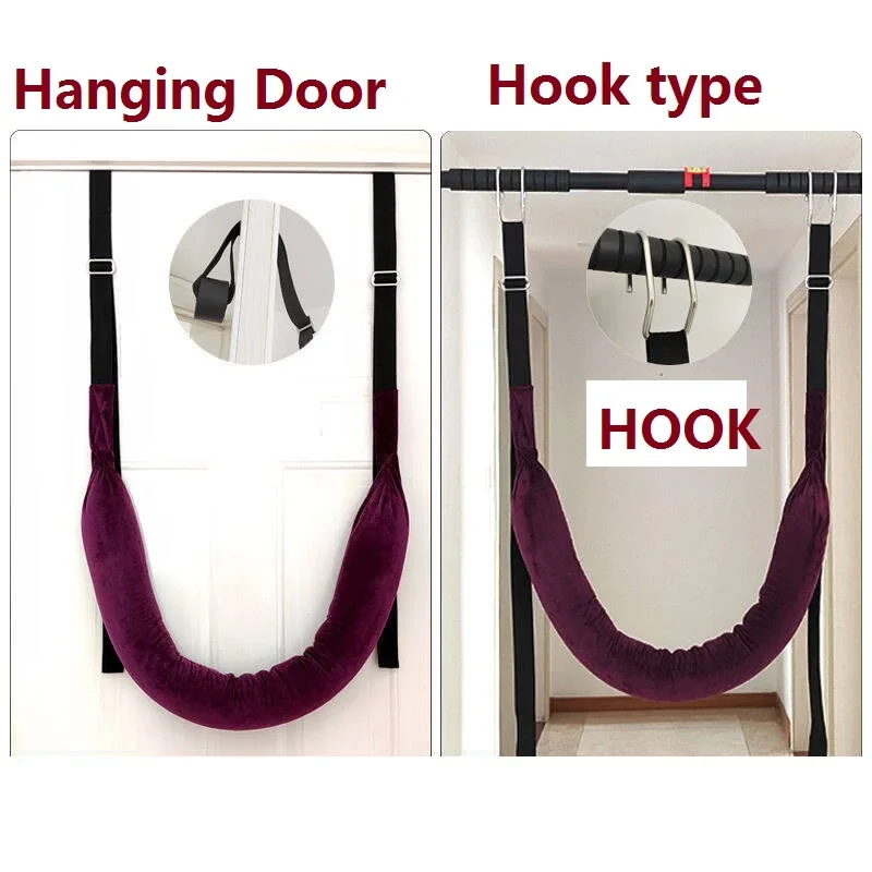 Lumbar Vertebra Traction Belt Sling Hanging Door Horizontal Bar Waist Tensioner Stretcher Lumbar Disc Spine Rehabilitation Strap