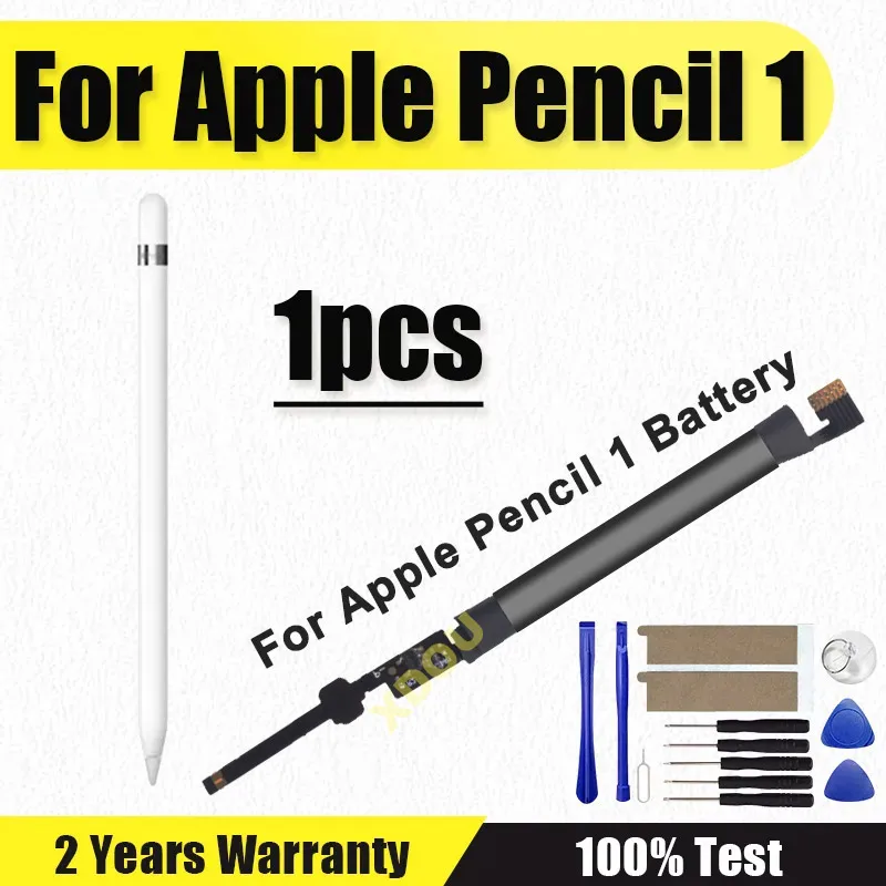 

New Pencil 1 Battery 3.85V 85mah Battery for Apple Pencil 1st Battery Charger batteies + Free Tools