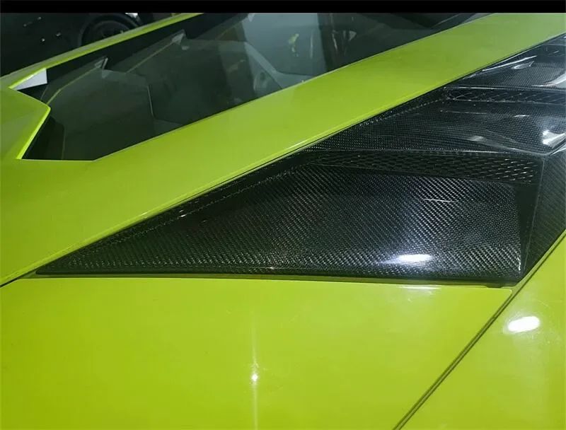 

3k саржевое переплетение из углеродного волокна LP700 автомобильное боковое крыло вентиляционное отверстие для Lambor Aventador LP700 LP720
