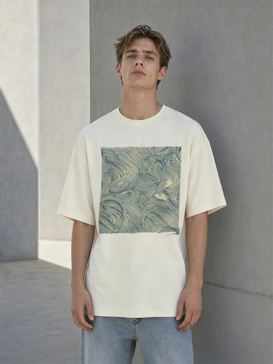 Street Fashion Seoul - T-shirts Heren Seoul-symbool Korea City Urban