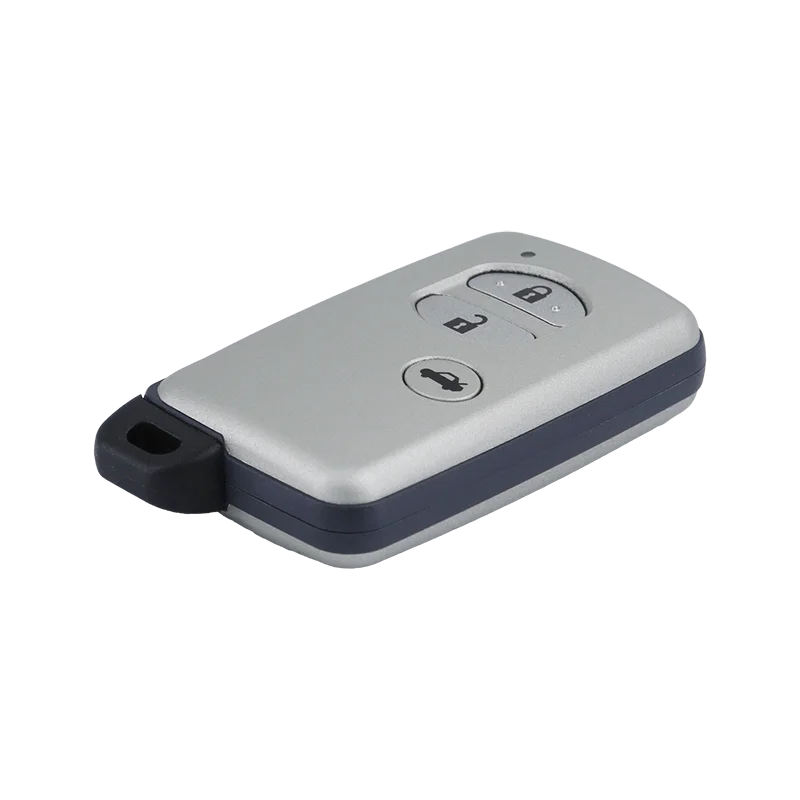 Chave remota dobrável universal inteligente sem fio KEYDIY - TDB03-3 botões estilo Toyota - prata