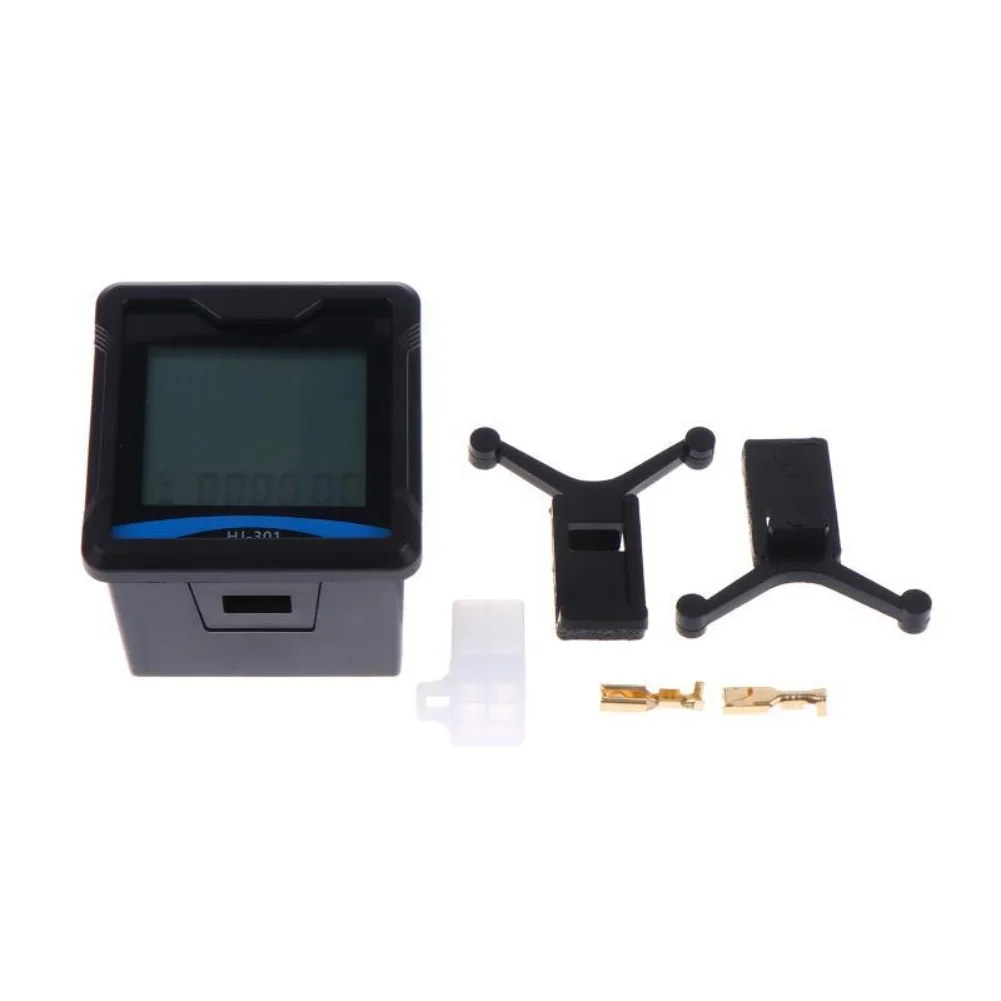 Generator Hour Meter with Voltage and Frequency Display Designed for HJ-301 Model AC 220-450V Single Phase Use