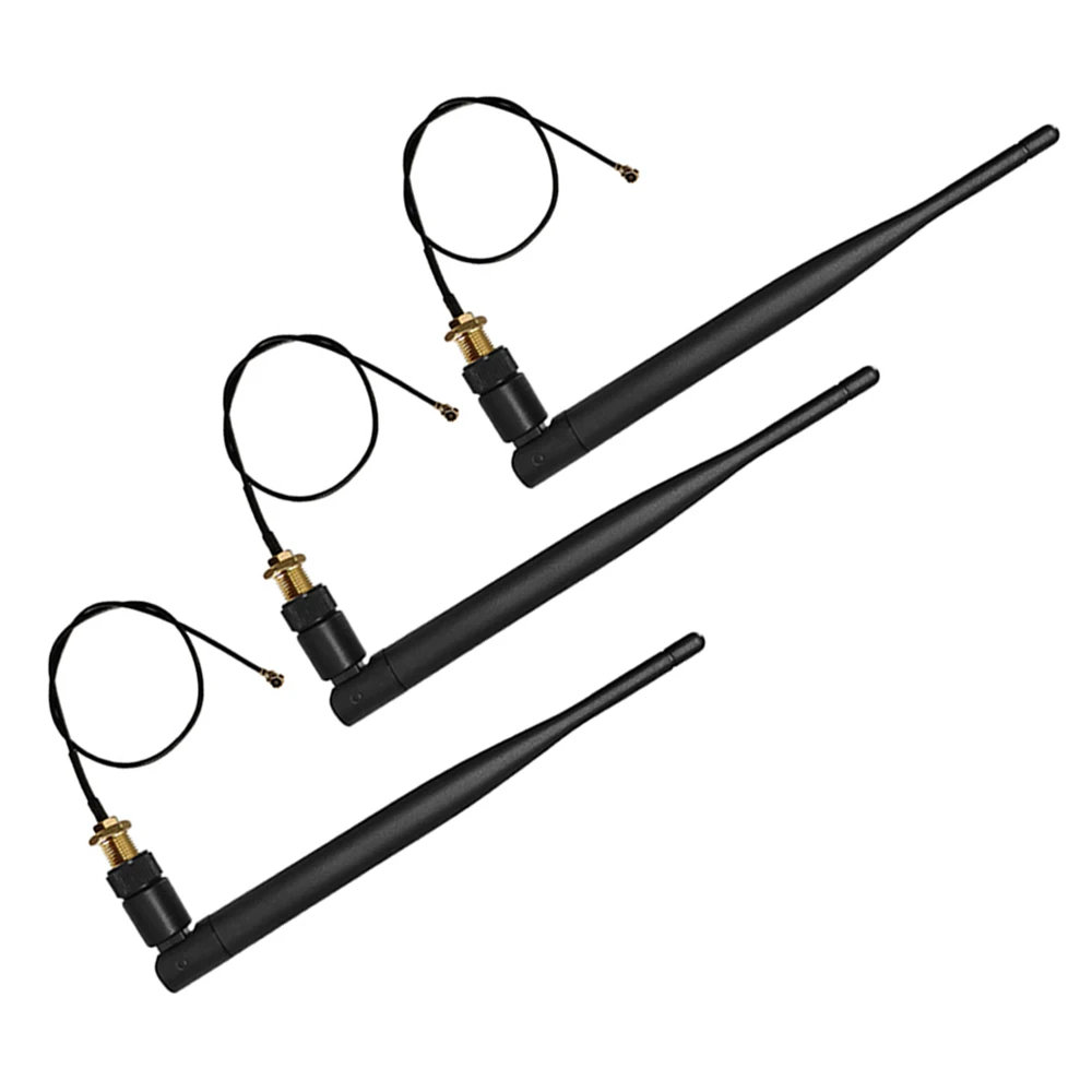 2PCS Glue stick Set-top Box Antenna 2.4G 5DB High Gain WIFI Bluetooth Wireless Router Antenna Security Antenna