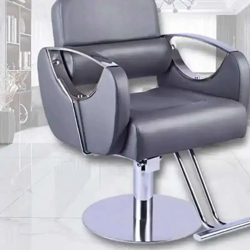 

Ergonomic Vintage Aesthetic Leather Hairdressing Chair Swivel Luxury Barber Chair Pedicure Sandalye Barber Equipment MQ50BC
