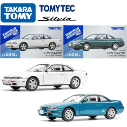 TAKARA TOMY TOMYTEC Tomica 1/64 TLV-N313a TLV-N313b NISSAN SILVIA Q'S TYPE S aleación juguete Motor Diecast Metal modelo regalos