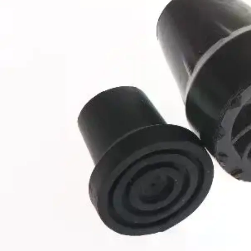 2/4Pcs Cane Mountaineering Stick Protective Pad Universal Crutch Tips Non-Slip Rubber Feet For All Terrain DIY Accessories