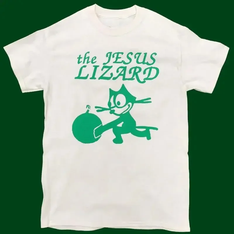 Retro The Jesus Lizard Band T Shirt Classic Funny White Size S 5Xl