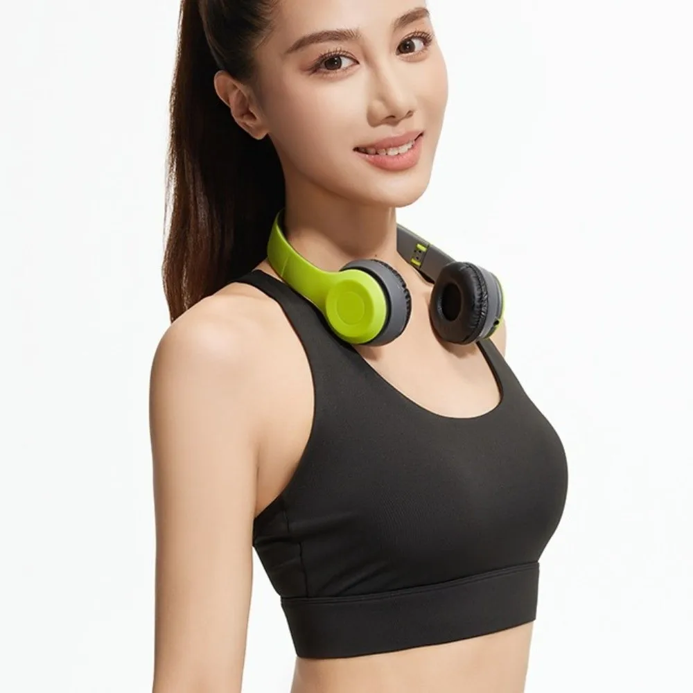 Simple Cross Mesh Belt Women's Sports Yoga Bra Shockproof Brassiere Yoga Underwear Lingerie Jogging Seamless Vest Girl