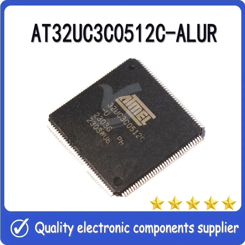 AT32UC3C0512C-ALUR Original NEW CHIP MCU Electronics stm 32 ESP 8266 sensor dc-dc Power Quality  in stock