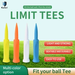 Caiton Golf Tees Durable Plastic Step-UP Tees (5 Pack), Assorted Colors, 2.75