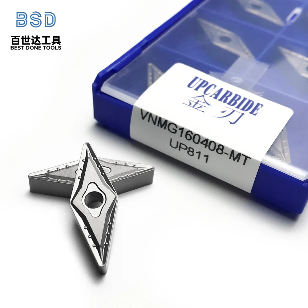 

10Pcs/Box VNMG160408-MT Carbide Turning Inserts - CNC Lathe Cutting Tools