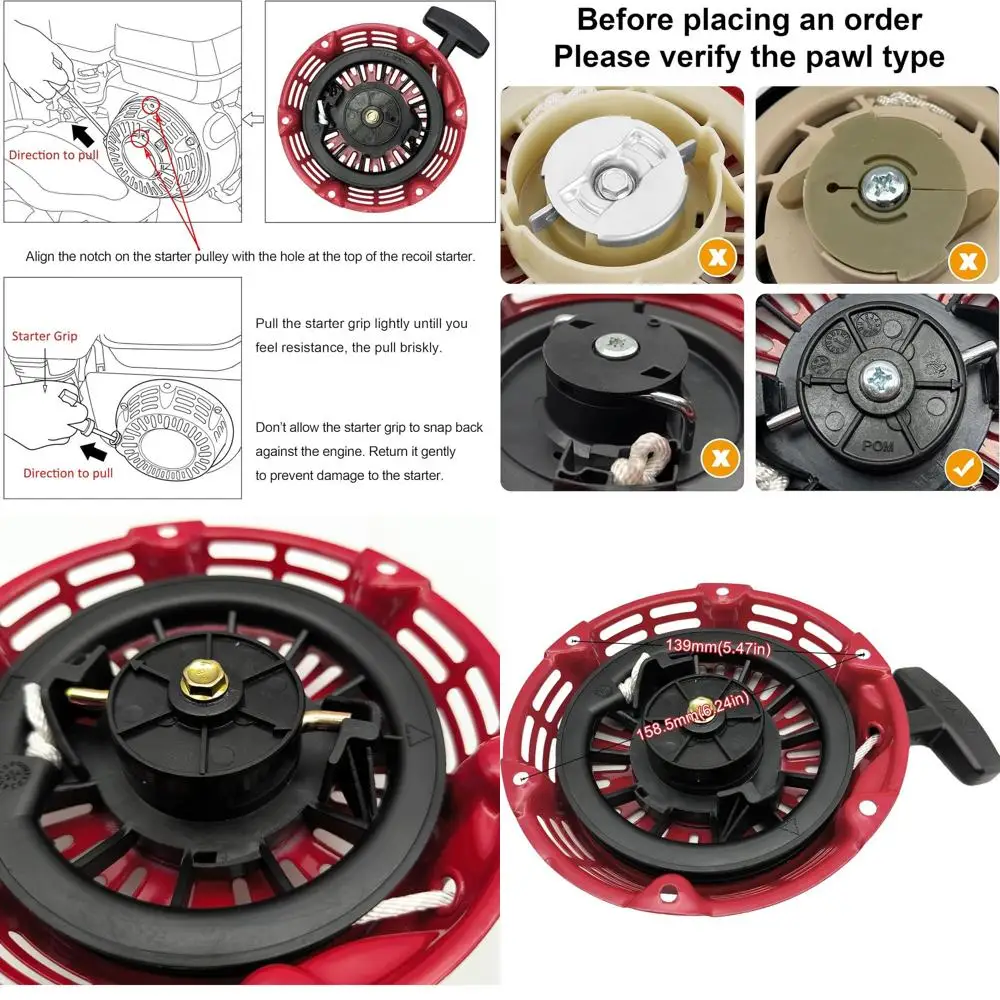 مجموعة أدوات الارتداد Honda GX160/200/120 مع توافق قوي #1