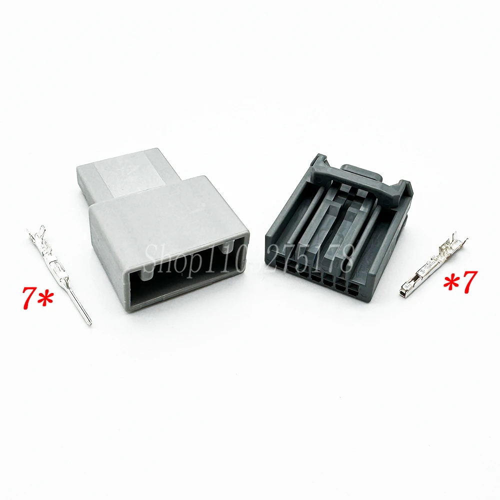 1 Set 7 Pin MX34007SF1 MX34007PF1 Car Instrument Control Plug Electric Wire Harness Socket for Honda