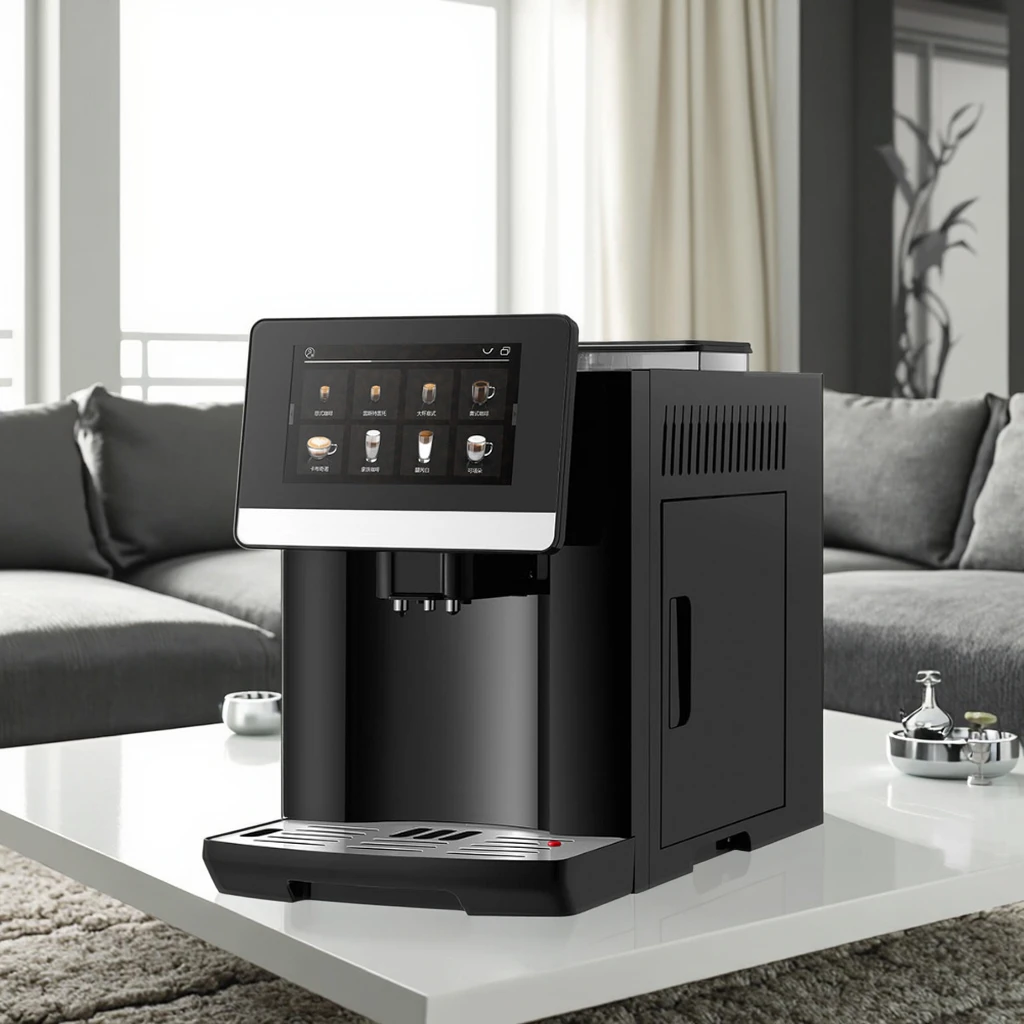 

Портативная кофемашина Super Home Business S9 с функцией самонагрева, полностью автоматическая, для приготовления эспрессо