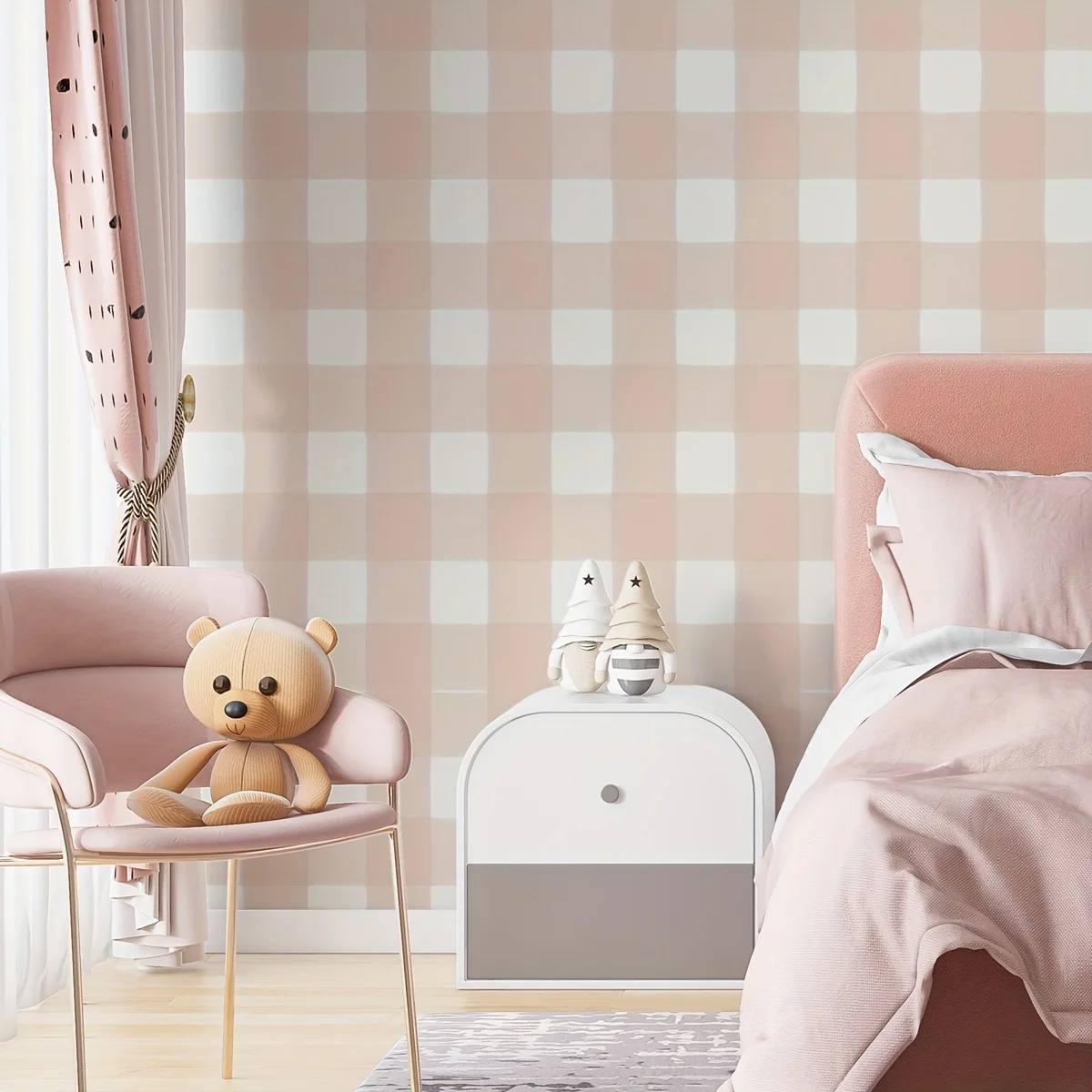 1 Roll Pink And Whi…