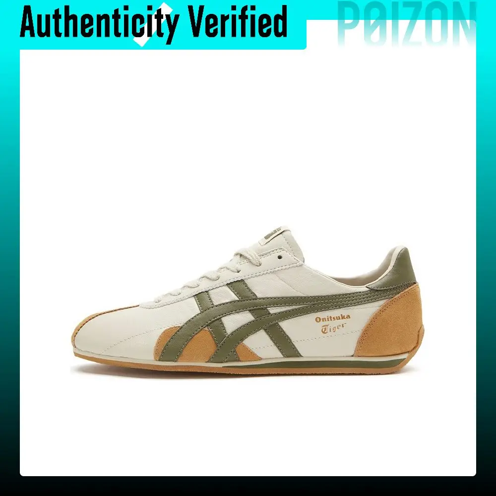 Onitsuka Tiger Runspark Abrasion-Resistant Low-top Casual Shoes Unisex Beige Yellow 1183B480-200