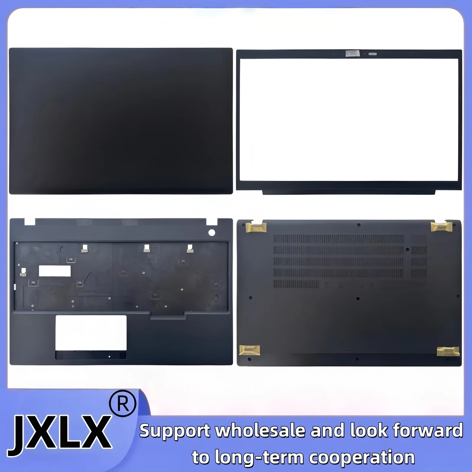 

JXLX ® Новинка для ноутбука Lenovo Thinkpad L15 Gen4, задняя крышка ЖК-дисплея, верхний корпус/передняя панель, крышка/крышка подставки для рук/нижняя базовая крышка