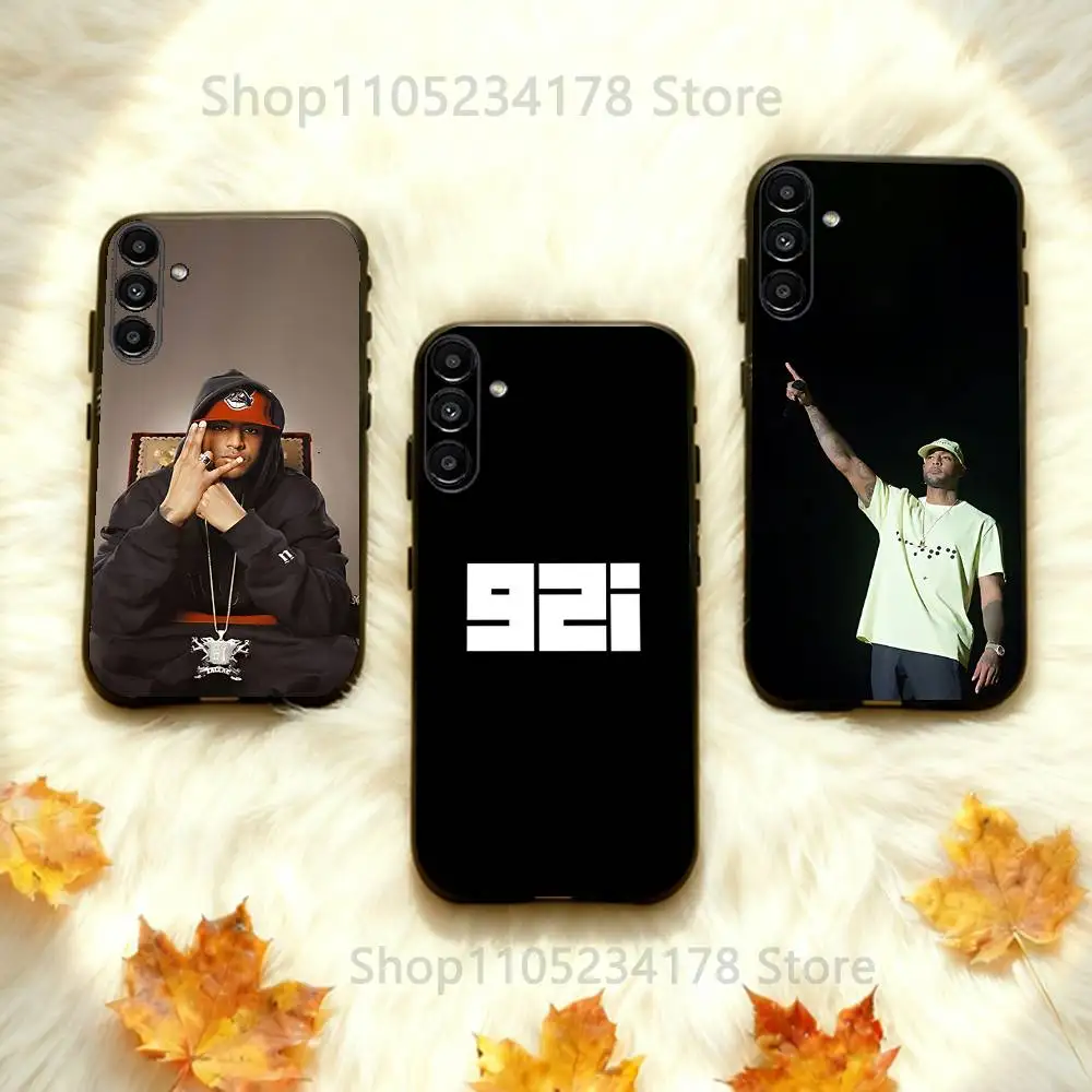 

French Rapper Booba For Samsung Galaxy A73,52,32,71,41,53,31,72,22,5G,J7,Note,8,9 Soft Black Dust-proof Cover