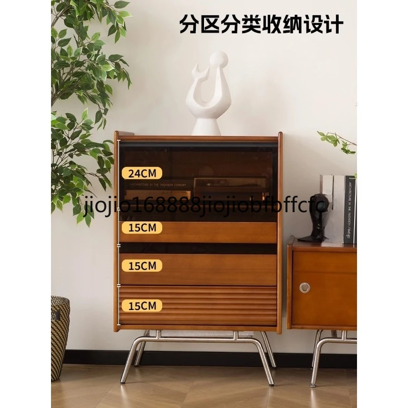 Suitable for solid wood TV, sofa, side cabinet, living room storage, multifunctional entrance cabinet