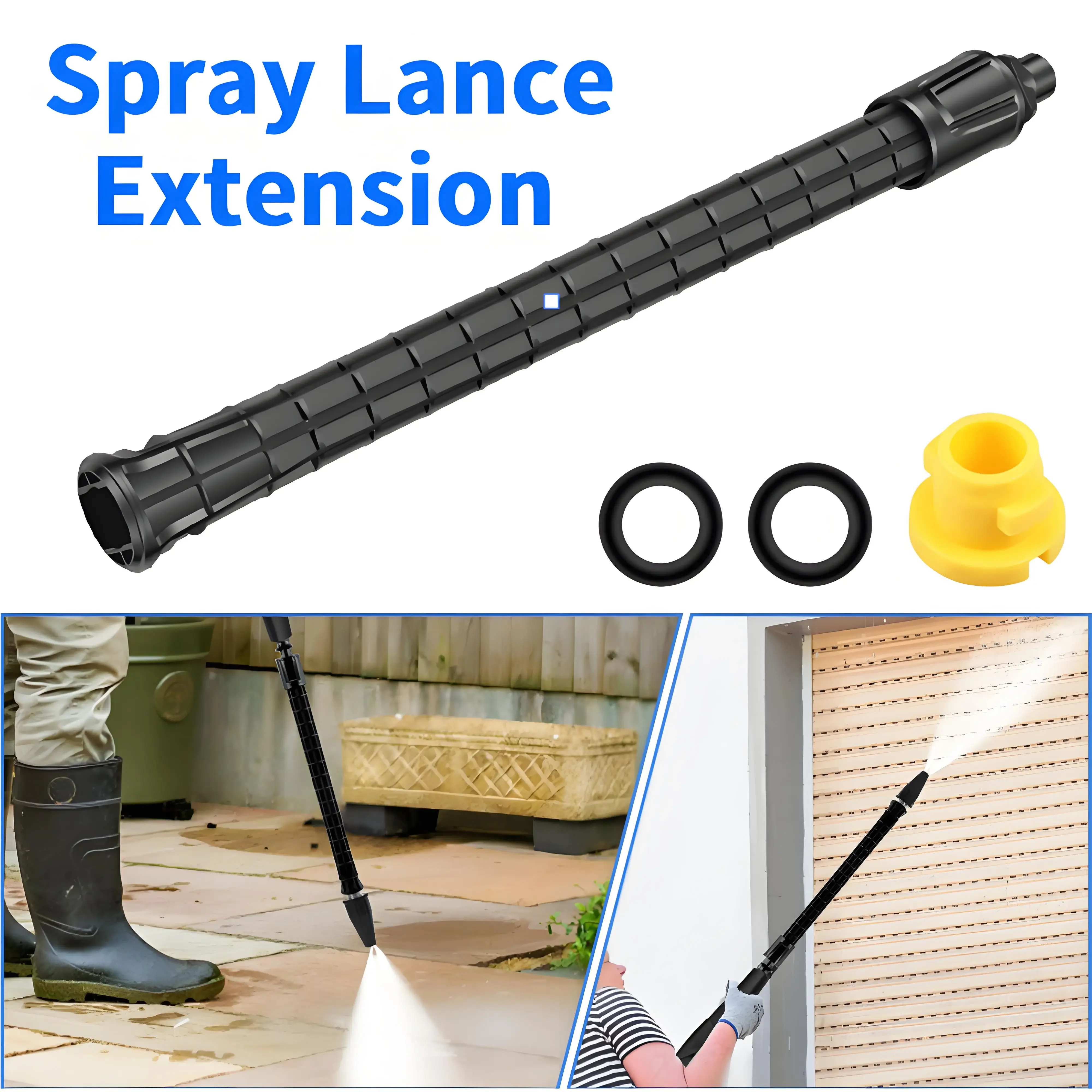 

Удлинитель для насадки высокого давления из АБС-пластика, совместимый с моделями PS20, K2, K3, для уборки двора