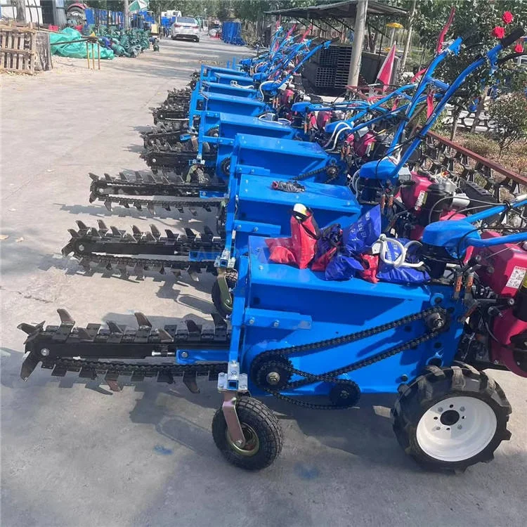 Multi Purpose Agricultural Ditcher Mini Chain Ditching Machine Handheld Chain Trencher for Sale
