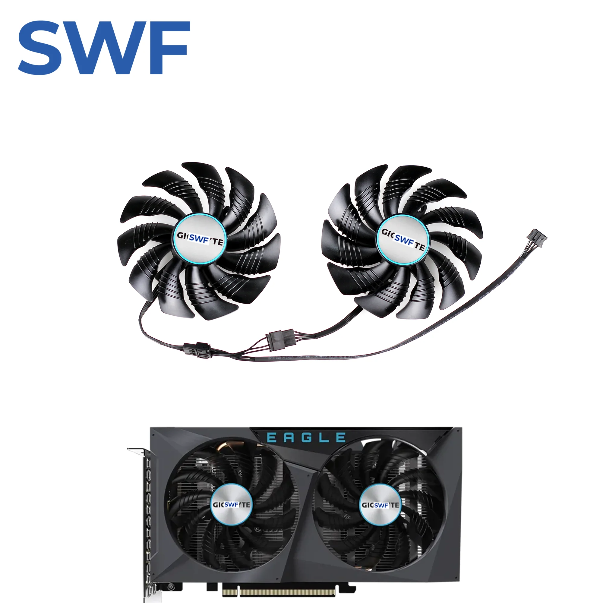 88MM PLD09210S12HH Cooling Fan For GIGABYTE 3050 EAGLE OC 8G Graphics Video Card Cooler Fan