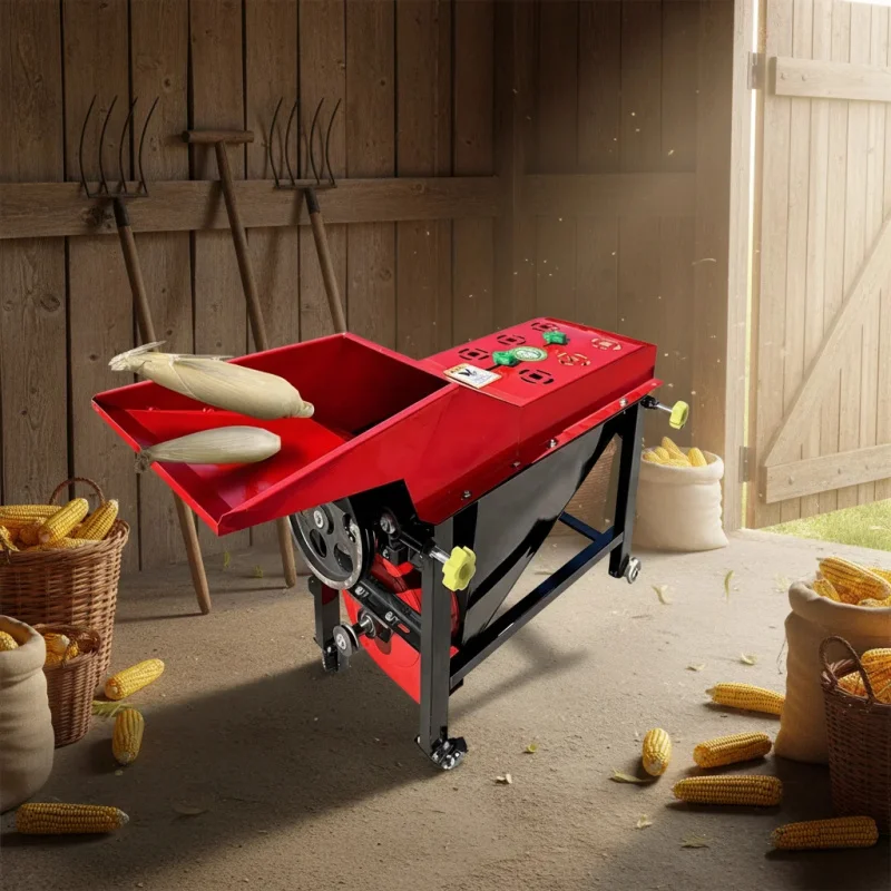 

Pro Clean Shelling: Automatic Machine Perfect Corn Kernels. Ideal For Home, Garden & Farm Kitchens.