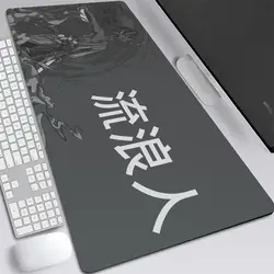 Black and White Mouse Pad 900x400 Gaming Laptop Mechanical Keyboard Japan Mousepad Large Mouse Mat Gamer Rug Desk Carpet Office